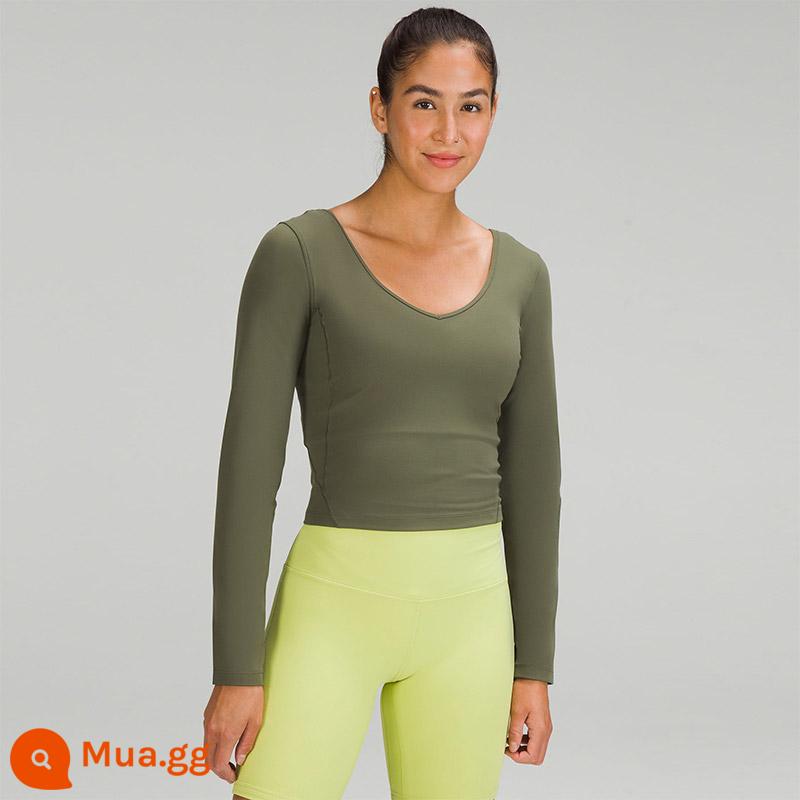 Áo thun thể thao dài tay Align™ dành cho nữ丨lululemon丨LW3EV7S - carob nâu