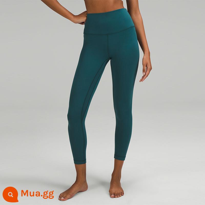 Quần legging thể thao lưng cao Align™ dành cho nữ 25" Quần tập yoga màu nude丨lululemon LW5CTAS - ngọc thạch anh xanh