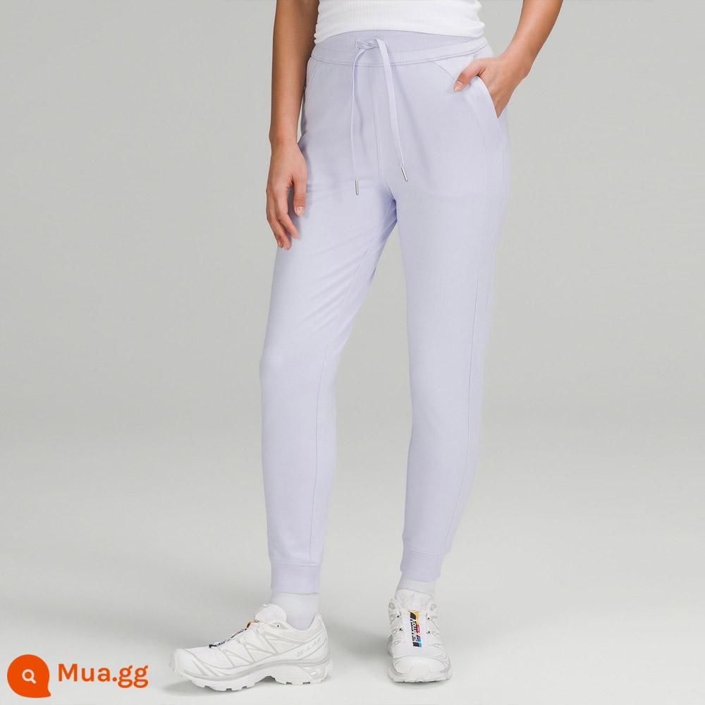 Quần thể thao lưng cao dành cho nữ Scuba Lululemon LW5DZCA - xanh nhạt