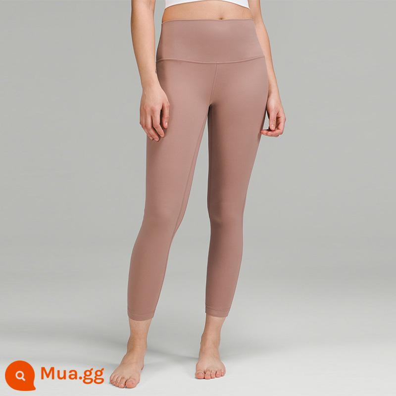 Quần bó thể thao lưng cao Align™ dành cho nữ 25" phong cách khỏa thân丨lululemon丨LW5CTCS - hoa hồng chạng vạng