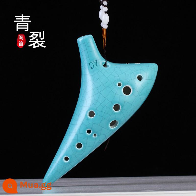 Ocarina 12 lỗ mới bắt đầu người mới bắt đầu alto C chỉnh 12 lỗ AC chuyên nghiệp gốm nhựa học sinh tiểu học 6 nhạc cụ - [Cấp bậc cao thủ] Qingcai: Người mới bắt đầu có thể học chơi trong một bước [Được quản lý cửa hàng khuyến khích]