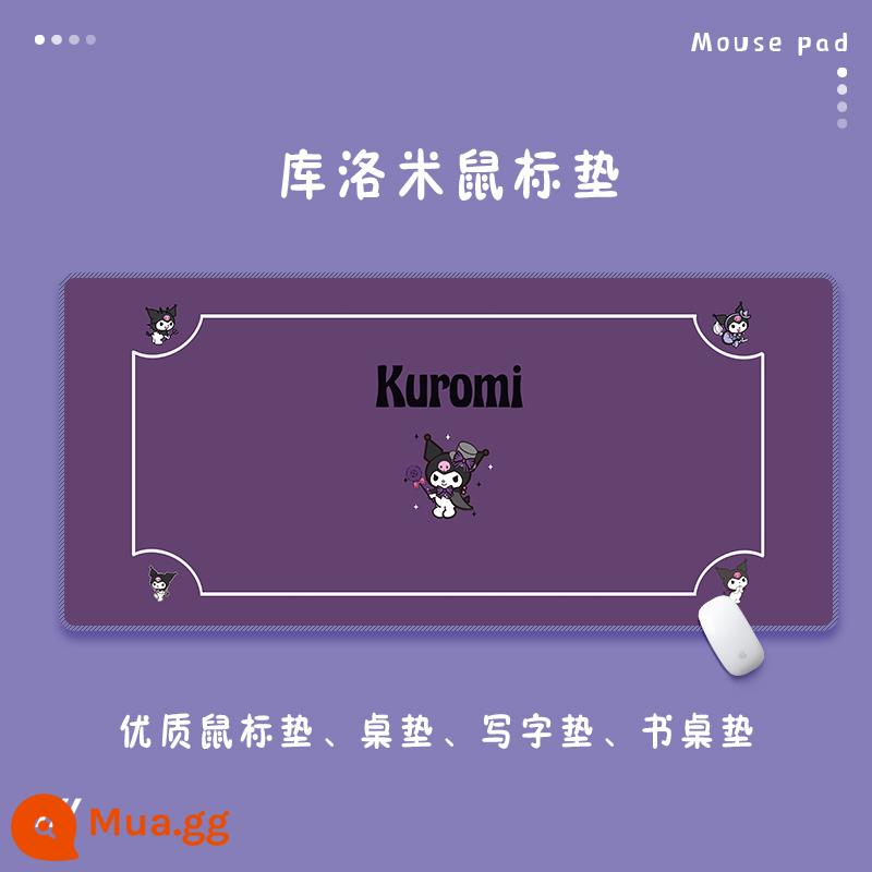 Miếng lót chuột Kulomi ngoại cỡ cô gái dễ thương chơi game chống thấm nước để bàn văn phòng máy tính lớn miếng lót bàn phím để bàn - Gừng D199 (39)