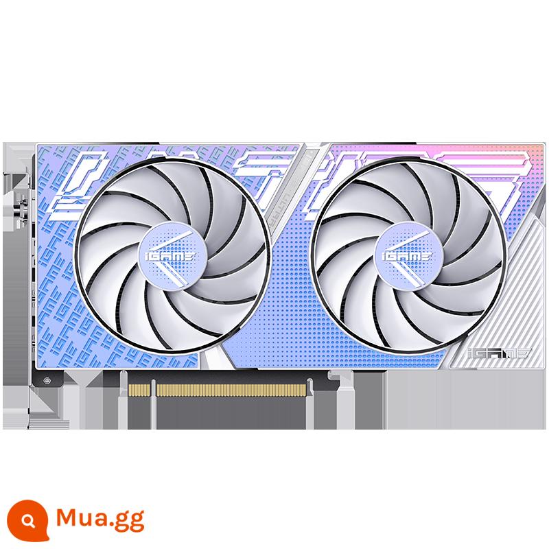 Thẻ hiển thị độc lập máy tính để bàn chơi game RTX3060/Ti Vulcan AD/Ultra white đầy màu sắc - iGame RTX4060 Ultra W DUO OC 8G