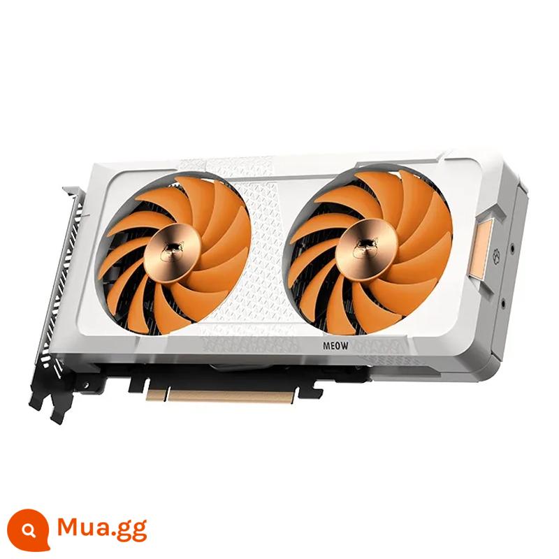 Thẻ hiển thị độc lập máy tính để bàn chơi game RTX3060/Ti Vulcan AD/Ultra white đầy màu sắc - RTX4060 Cam Bóng Cam 8G