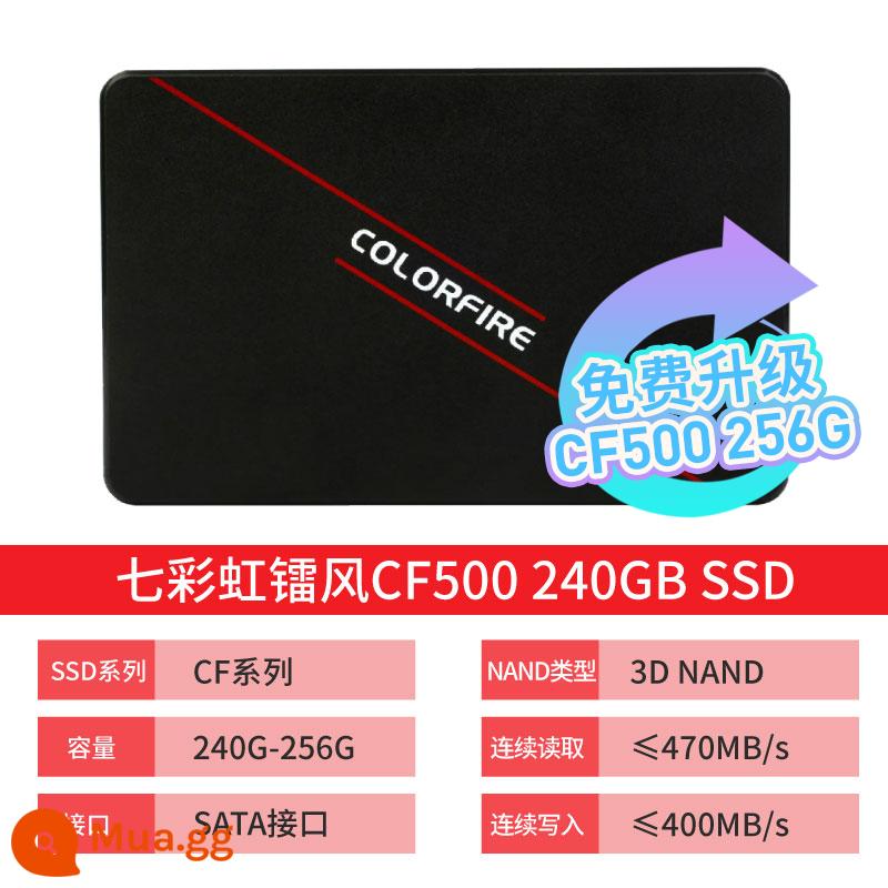 Ổ đĩa trạng thái rắn cho máy tính để bàn SSD SL500 512G 500G đầy màu sắc Giao diện SATA3 2,5 inch - CF500 240GB