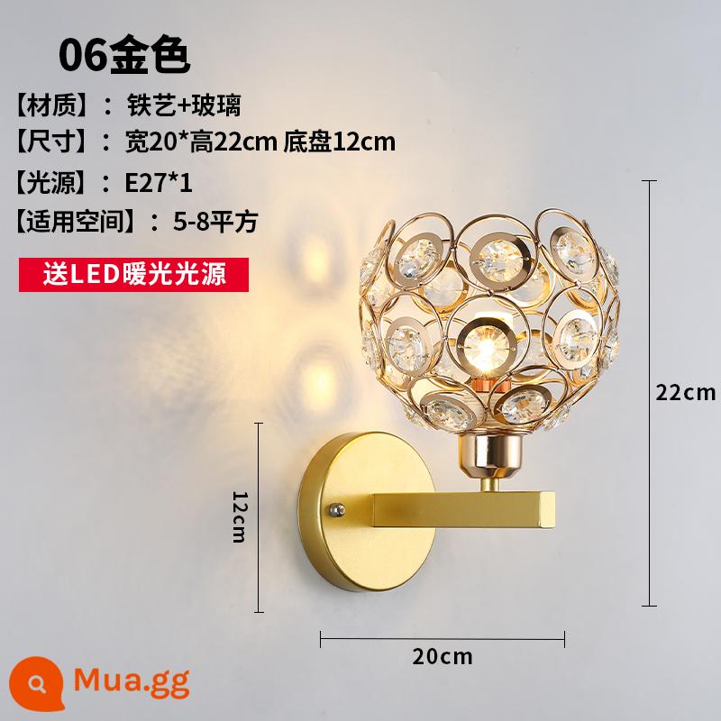 Đèn tường lưới màu đỏ LED đầu giường phòng ngủ hiện đại tối giản sáng tạo phòng khách ban công cầu thang lối đi tường Bắc Âu đèn - Đèn tường vàng mắt bò ánh sáng ấm áp ánh sáng trắng xin lưu ý