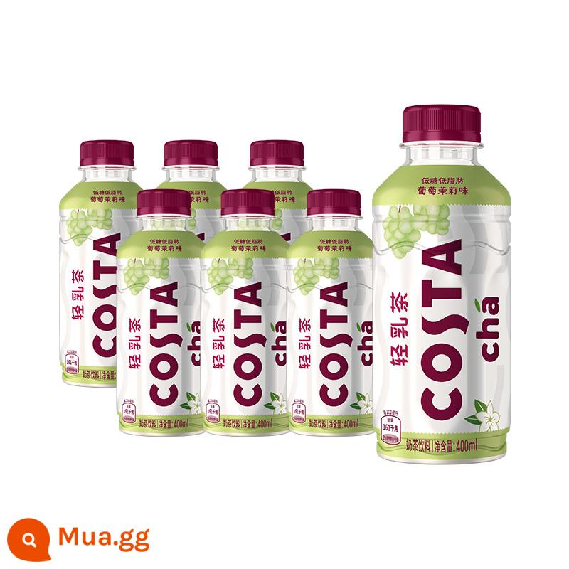 COSTA Cà phê Family Light Trà sữa Đào trắng Oolong ít đường Trà sữa ít béo Nước giải khát FCL đóng chai Coca-Cola - 6 chai hương nho hoa nhài