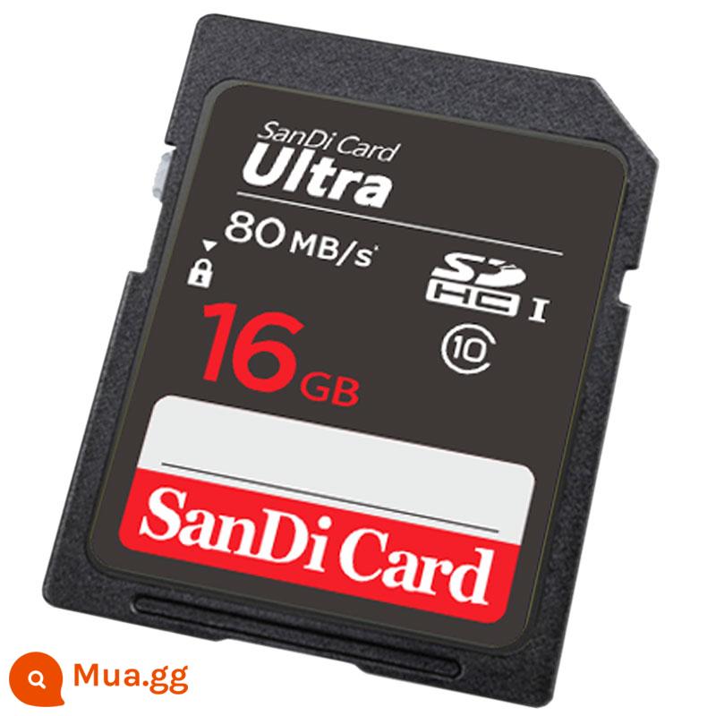 Thẻ SD cực chất thẻ nhớ 16G camera một mắt thẻ nhớ camera 16gb SDHC10 định vị tốc độ cao lưu trữ - 16G