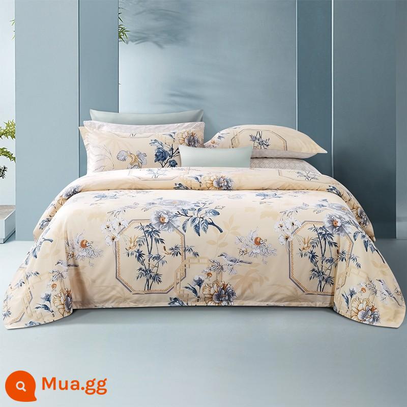 Fu Anna Home Dệt Cotton Cotton Nguyên Chất 1 Phong Cách Đồng Quê Vỏ Chăn 1.8M Đôi Mùa Đông Sản Phẩm Mới - Vỏ chăn đơn-Zui Linglong..