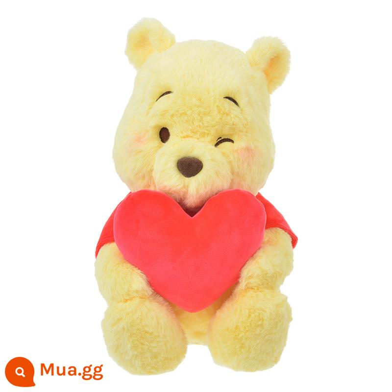 Disney Chính Thức Người Bạn Dễ Thương Ôm Series Winnie the Pooh Stitch Sang Trọng Búp Bê Mặt Dây Chuyền Quà Tặng Năm Mới - búp bê sang trọng winnie the pooh