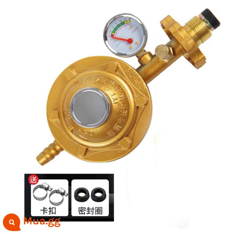 Hộ gia đình tiêu chuẩn quốc gia 0.6 khí hóa lỏng chống cháy nổ van giảm áp chai gas tự khóa van áp suất thấp máy nước nóng gas van áp suất không đổi - 0.6 rò rỉ không khí tự khóa [đồng hồ chống cháy nổ] mẫu bán chạy nhất