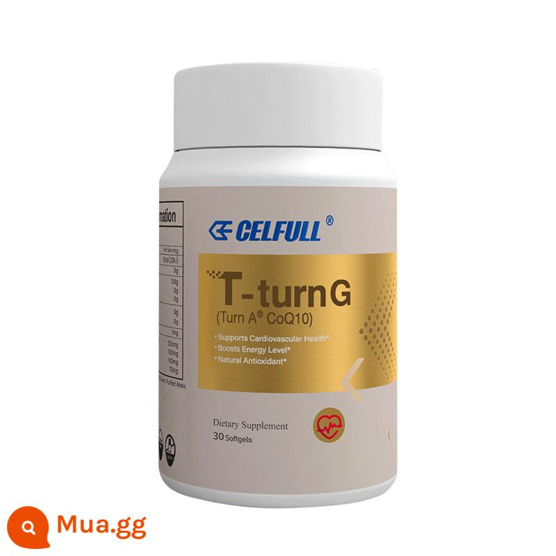 Mỹ CELFULL mạch máu vàng coenzyme Q10 nattokinase cải thiện tim và não làm mềm huyết khối huyết khối - màu vàng