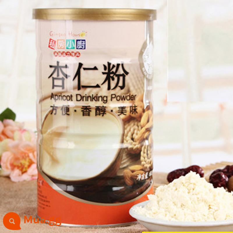 Đài Loan hiệu private kitchen bột coix seed, gấp đôi lon bột hạnh nhân, uống trắng da, khoẻ mạnh, thay bữa sáng tối - Bột hạnh nhân không mỡ thực vật đóng hộp 600g