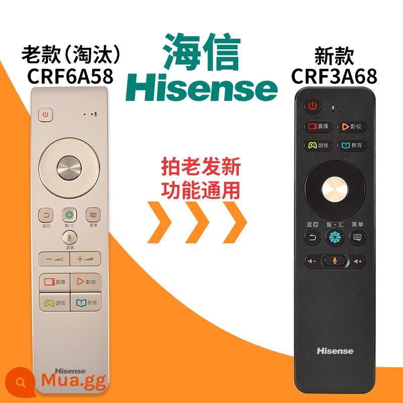 Thích hợp cho TV Hisense CN3A56 57 68 69 16 17 3B F12 HP CRF Điều khiển từ xa đa năng - CRF6A58 (giọng nói) ra mắt CRF3A68 mới