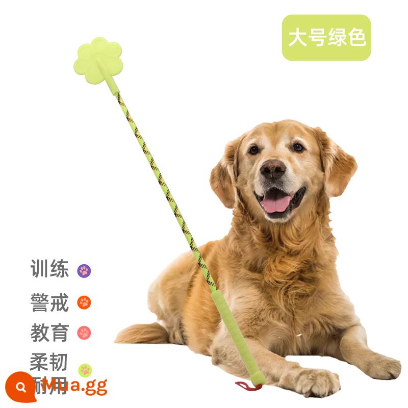 Dog hit dog stick thiết bị huấn luyện chó pet love beat roi huấn luyện dog stick dog hit stick training dog stick training đồ dùng cho chó - màu xanh lá cây lớn