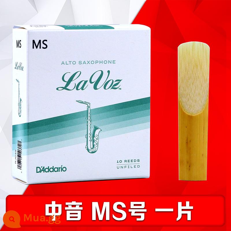 D'Addario RICO cuộn cuộn Lavoz Lavoz alto cuộn saxophone drop E-tune jazz nổi tiếng Ruikou - RICO La Voz alto MS số một