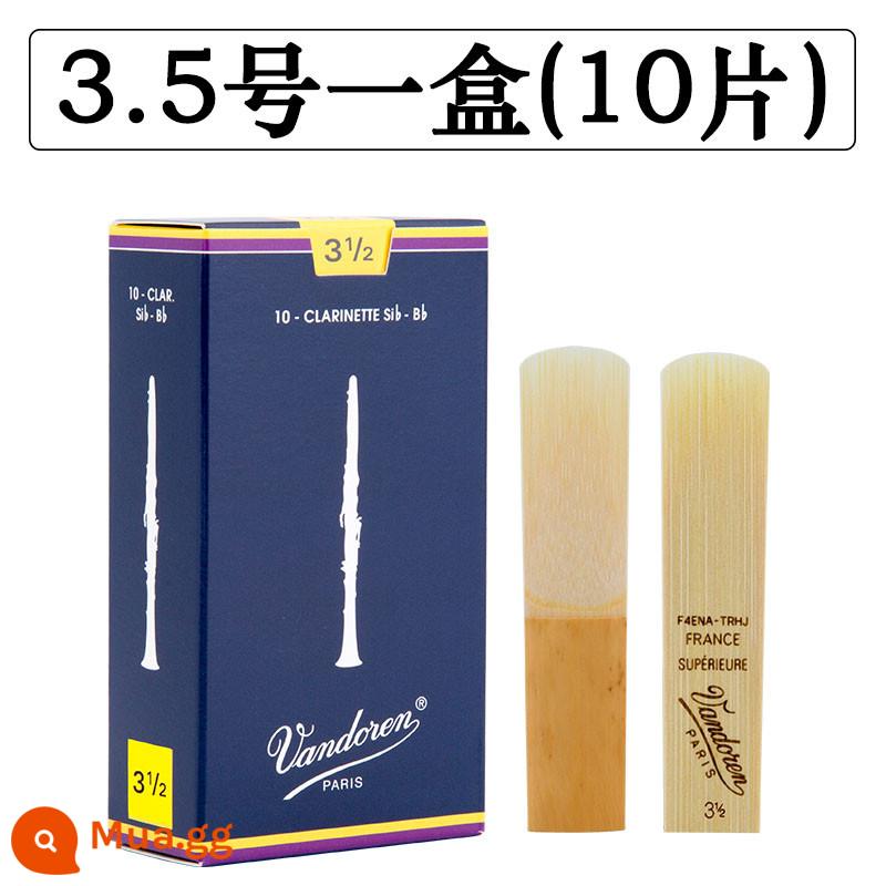 Cậy clarinet Bendlin blue box clarinet sậy dành cho người mới bắt đầu 2.5 No. 3 B Tune nhập khẩu Pháp Vandoren - Wandelin hộp màu xanh B-flat clarinet số 3.5 hộp + miễn phí vận chuyển