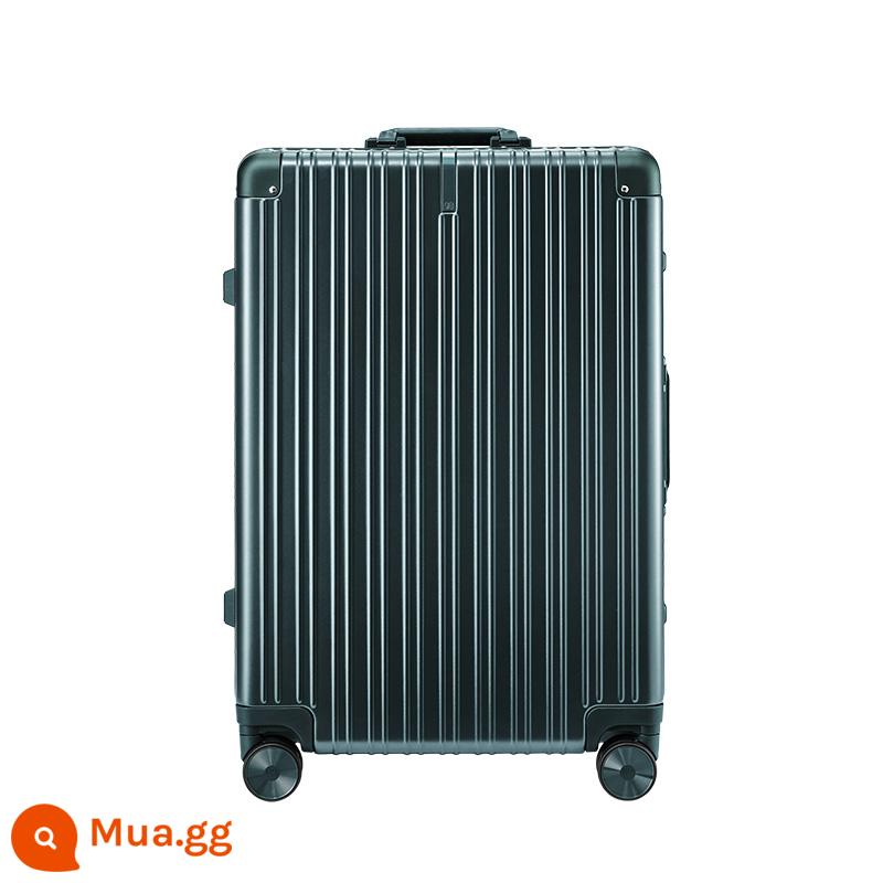 90 phút Vali 20 inch nam nữ vali khung nhôm 24 inch xe đẩy im lặng bánh xe đa năng công suất lớn 28 inch - màu xanh ô liu