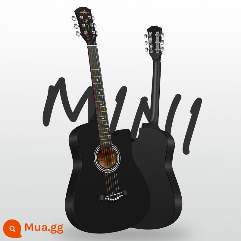 Đàn guitar acoustic một bảng 38 inch dành cho người mới bắt đầu dành cho nam và nữ đàn guitar dân gian đặc biệt 40 inch dành cho người mới bắt đầu đàn guitar đích thực - [Mẫu thông thường] 38 inch màu đen + gói + giảng dạy