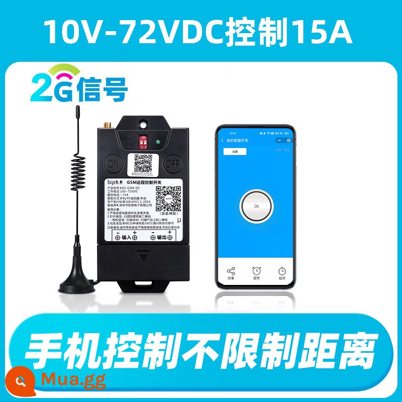 4G Điện Thoại Di Động Công Tắc Điều Khiển Từ Xa GSM Ứng Dụng Máy Bơm Nước Thông Minh 220V Không Dây Điều Khiển Từ Xa Bộ Điều Khiển Động Cơ 380 - Bộ điều khiển điện thoại di động 10v-72v [tín hiệu 2G]