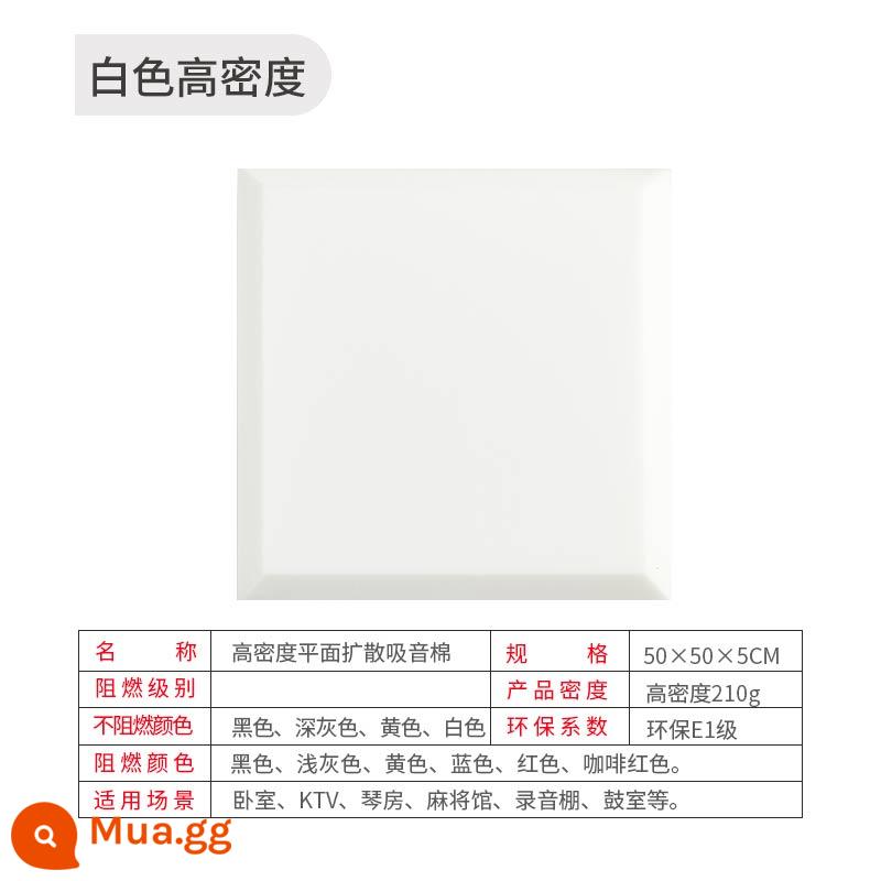 Âm thanh âm thanh cách điện nhạc phim cotton ploundboard wall âm thanh -thu hút bức tường cotton sticker phòng ngủ trong phòng ngủ phòng ngủ piano phòng trống ktv rạp chiếu phim - 10 miếng cotton phẳng 5CM, mật độ cao, không keo (màu trắng)