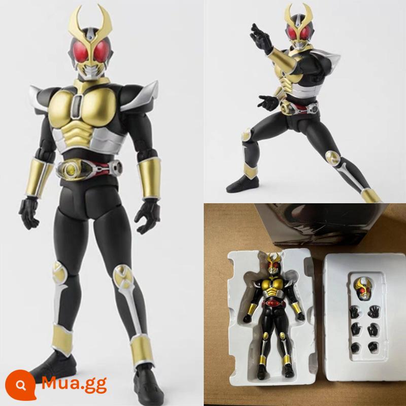 Kamen Rider Xương Thật Khắc Bão Chú Hề W Bão Ace Thỏ Xe Tăng Khớp Di Động Đồ Chơi Mô Hình Mô Hình - Yajituo [vàng]