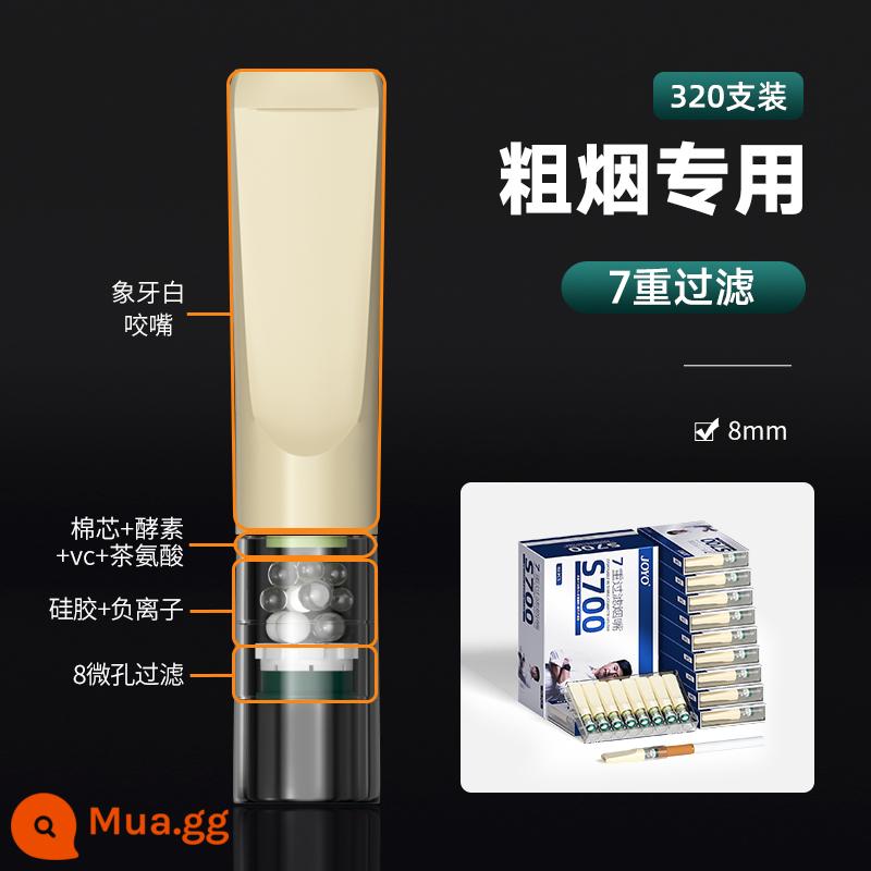 Joyo Zhengyou 500 người giữ thuốc lá khỏe mạnh người giữ thuốc lá dùng một lần bộ lọc dùng một lần bộ lọc thuốc lá người giữ bộ hút thuốc xác thực - 500 phiên bản nâng cấp 320 miếng