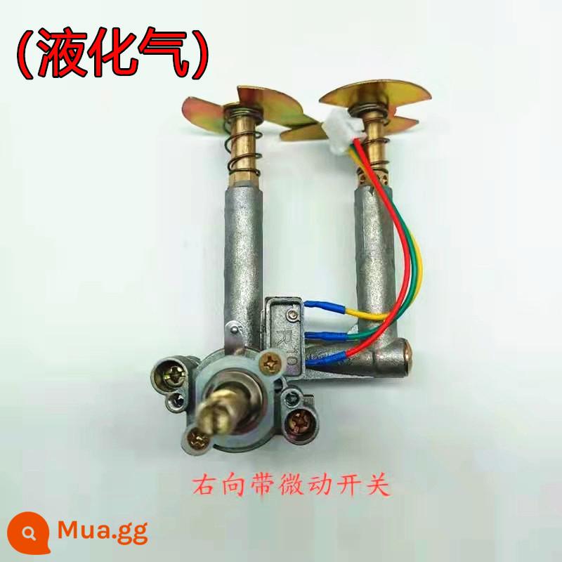 Kiểu Cũ Để Bàn Bếp Gas Âm Đánh Lửa Phụ Kiện Bếp Đánh Lửa Công Tắc Hội Trái Đốt Dày - Khí hóa lỏng (súng bên phải)