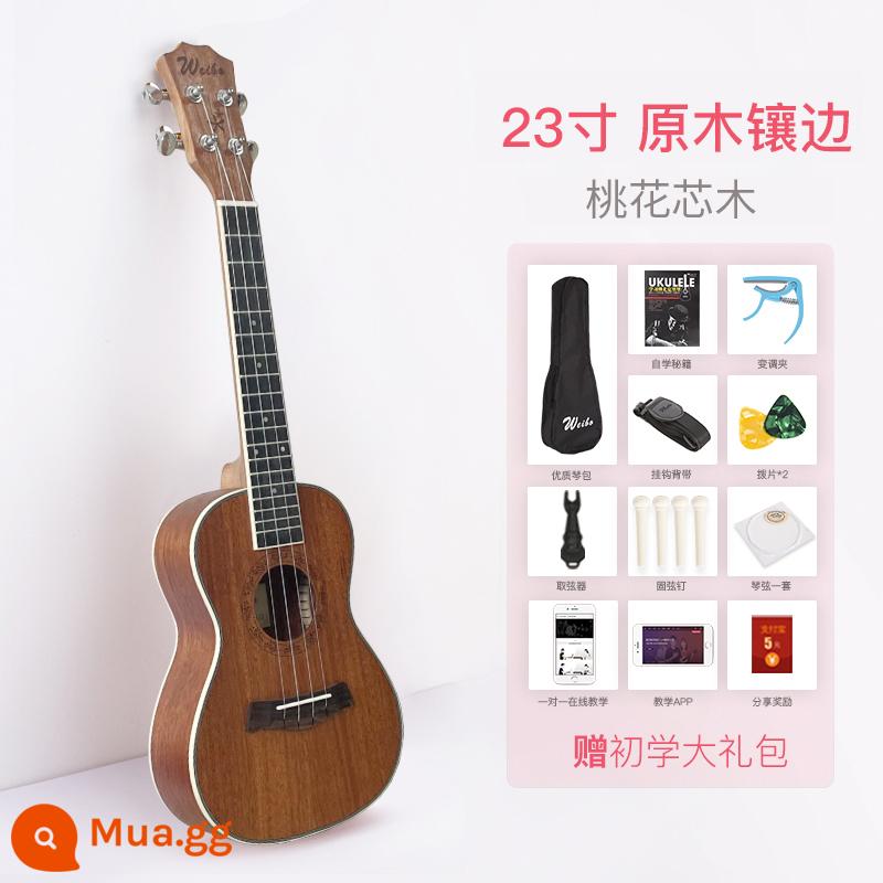 Weber Đàn Ukulele Người Mới Bắt Đầu Bé Trai Và Bé Gái Người Mới Bắt Đầu Người Mới Bắt Đầu Đàn Ukulele Trẻ Em Đàn Guitar Nhỏ Soái Hạm Store Nhạc Cụ - 23 inch - Nâu Retro [Sản phẩm mới Light Luxury Mark] Giá khuyến mại 98