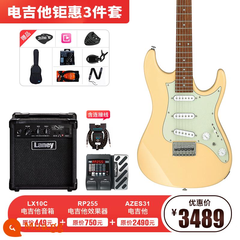 Cửa hàng hàng đầu chính thức của Ibanez IZA Azes31/Azes40 Electric Guitar Signatiat - AZES31-IV [Bộ ba mảnh giá trị LX10C]