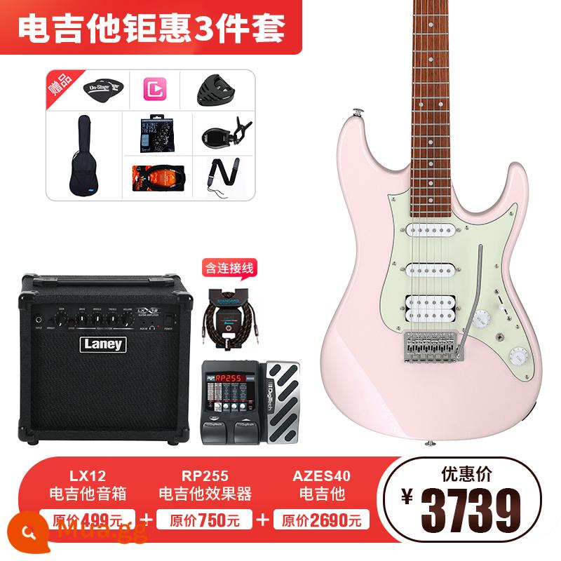 Cửa hàng hàng đầu chính thức của Ibanez IZA Azes31/Azes40 Electric Guitar Signatiat - AZES40-PPK [Bộ ba mảnh giá trị LX12]