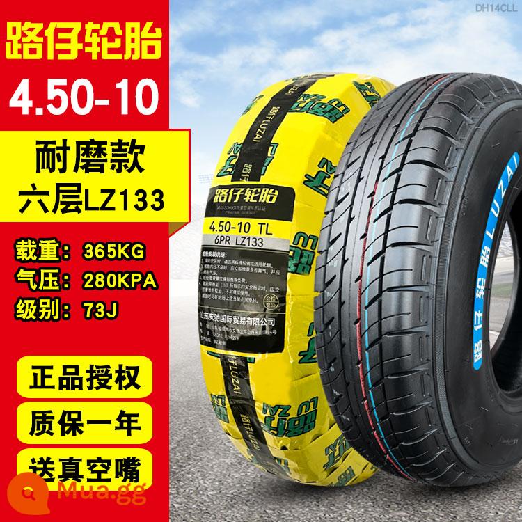 Chaoyang Tyre 4.00/4.50-10 xe điện 4 bánh xe tay ga dành cho người lớn 400/450-10 lốp ngoài không săm lốp - Lốp không săm chống mài mòn 6 lớp Luzai 4.50-10