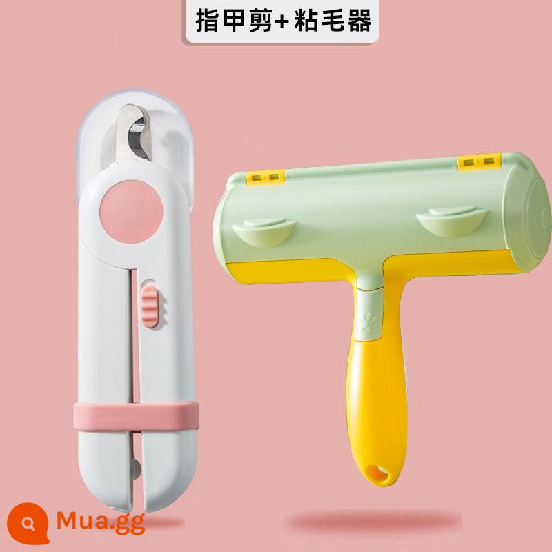 Con mèo cắt móng tay cho chó cắt móng tay cắt móng tay nail nail nail novice pet petter - [LED] Bột vỏ + keo xịt tóc (giá cực tốt)