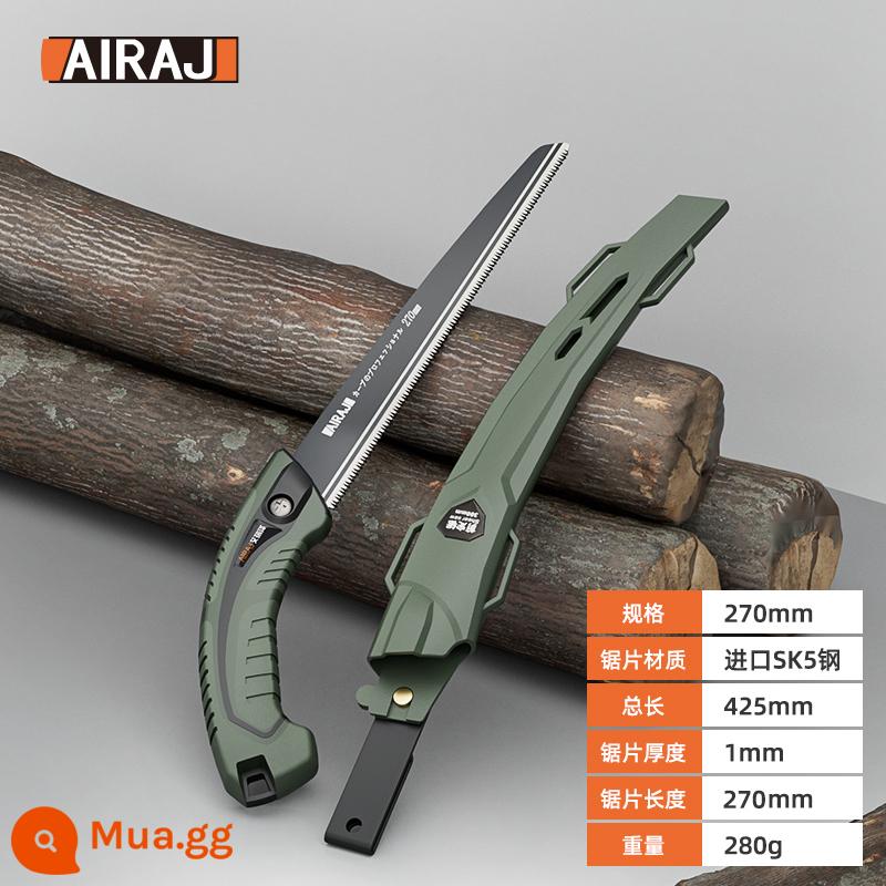 Irier Saw Tree Saw a Handmade Sawnians nhanh chóng gấp tay Handmade Handmade - [Thép SK5 nhập khẩu Nhật Bản] Bộ cưa + cưa cỡ vừa