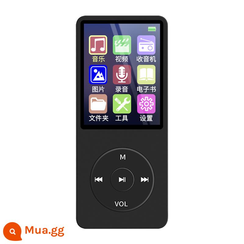 Sony Ericsson mp3 Walkman phiên bản sinh viên máy nghe nhạc mp4 siêu mỏng học sinh cấp 3 nghe bài hát chuyên đọc tiểu thuyết bên ngoài - Đen (với bộ khuếch đại bên ngoài)