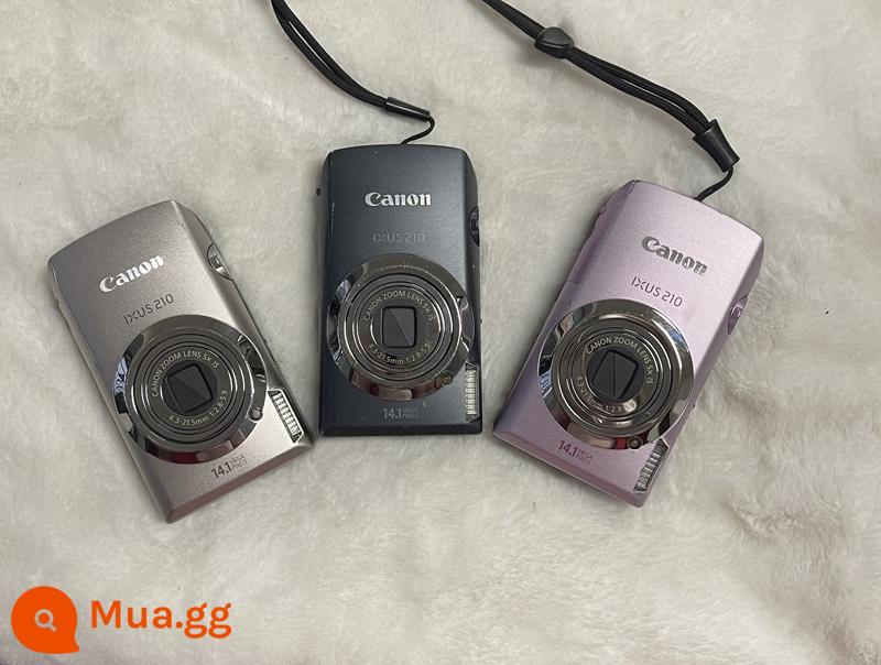 Canon/Canon IXUS860IS/I30IS 210IS/95IS máy ảnh kỹ thuật số CCD da trắng lạnh IXUS300 - 92 Canon IXUS210IS Mới Hồng/Xám/Champagne Tất Cả Phụ Kiện Thẻ 8G Miễn Phí