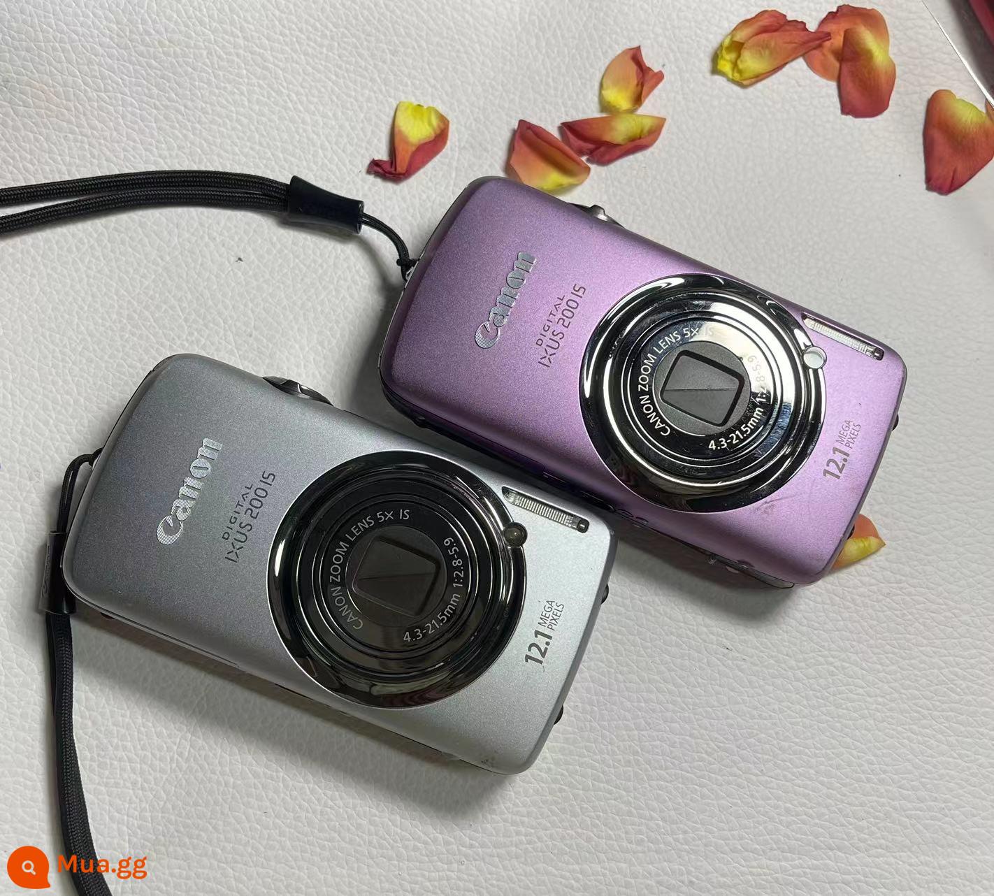 Canon/Canon IXUS860IS/I30IS 210IS/95IS máy ảnh kỹ thuật số CCD da trắng lạnh IXUS300 - 9 Canon IXUS200IS mới màu Tím/Bạc tùy chọn, tất cả phụ kiện đi kèm thẻ 8G