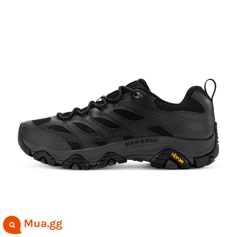 MERRELL Meile 2023 mùa xuân và mùa hè nam và nữ giày thể thao ngoài trời đi bộ đường dài MOAB3 giày đi bộ đường dài chống trượt chống mài mòn - J035895 Đen (Nam) [Nhẹ và Thoải mái]