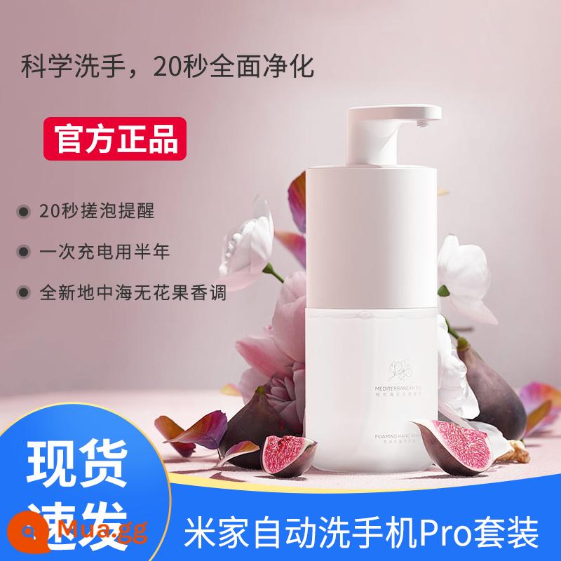 Xiaomi Mijia Tự Động Rửa Điện Thoại Pro Bộ Sạc Bọt Kháng Khuẩn Cảm Biến Thông Minh Xà Phòng Rửa Tay Máy Khử Trùng - Trắng