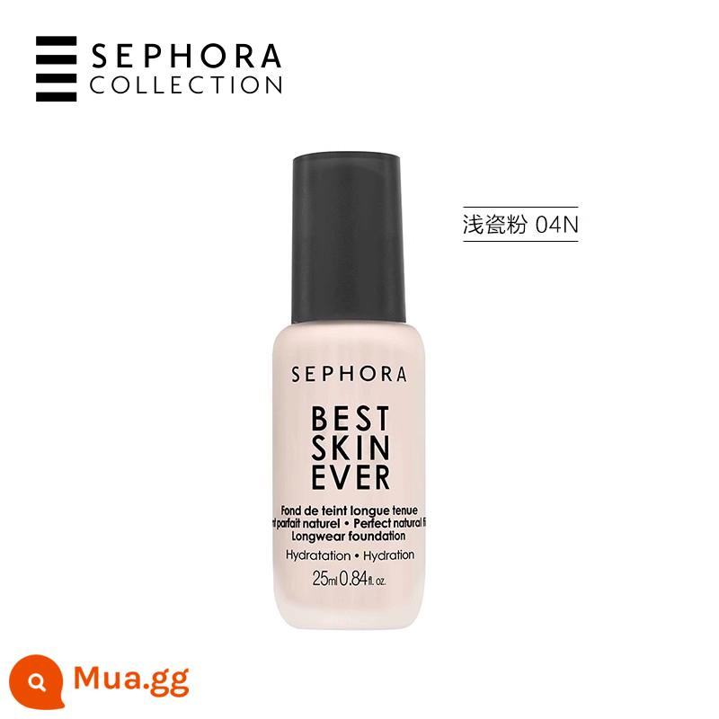 Sephora/Sephora Beauty Flawless Liquid Foundation Kem Nền Dưỡng Ẩm Che Khuyết Điểm Trang Điểm Lâu Trôi Hàng Chính Hãng - 25ml bột sứ nhẹ 04N