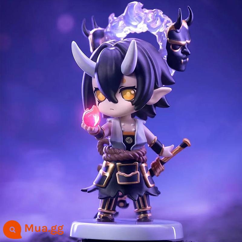 POPMART Bubble Mart Onmyoji Classic Shikigami Joint Blind Box Trendy Play Model Emperor Shitian Asura - [Otakemaru] Điều khoản xác nhận