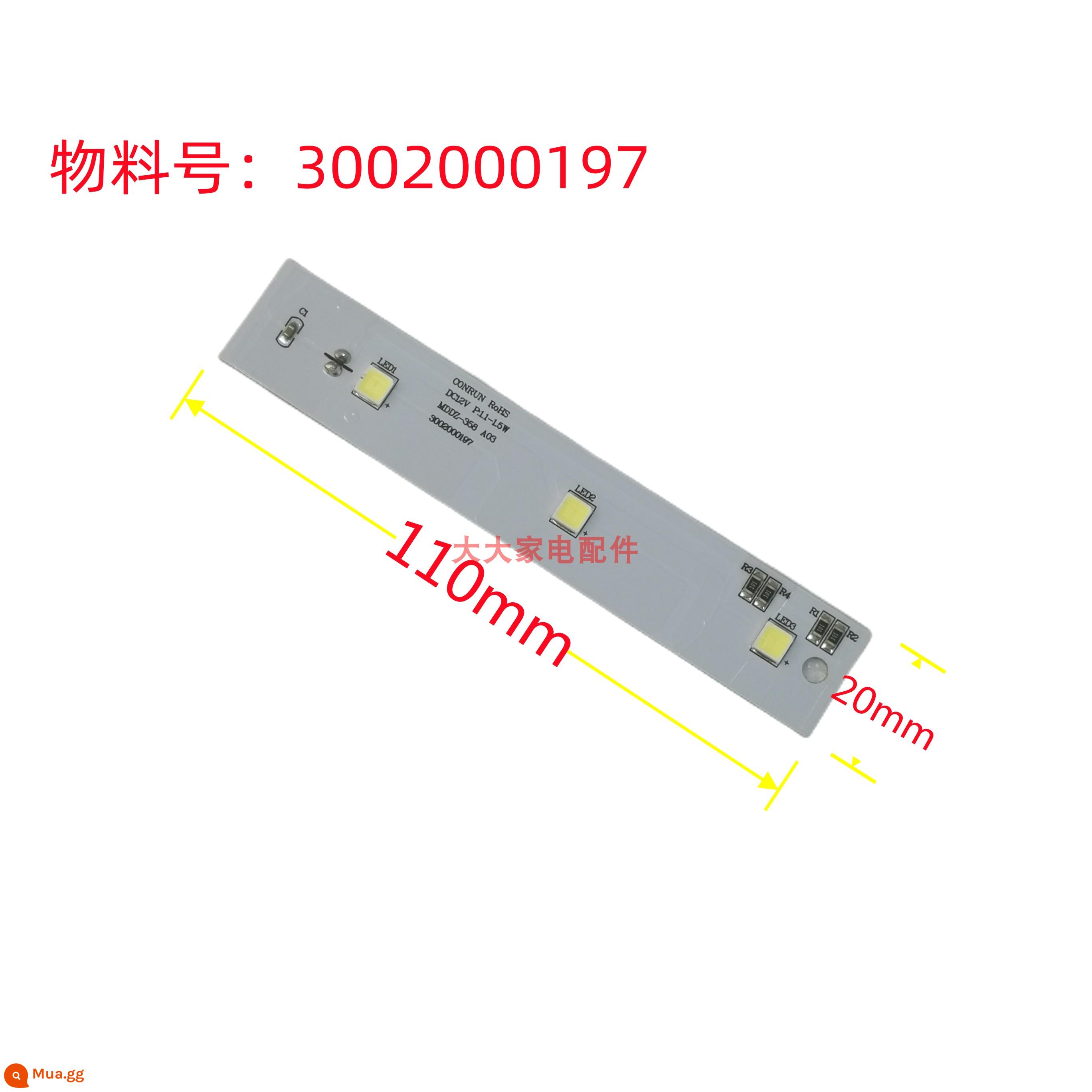 Tủ lạnh 2 cửa Aucma BCD-560WDH/WPG bảng điều khiển hiển thị nguồn máy tính điều khiển chính 3005001185 - Đèn LED