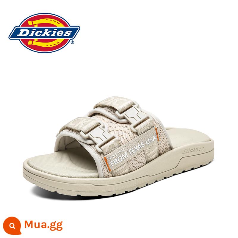 Dickies Nam Dép Đi Trong Nhà Mùa Hè Từ Dép Chống Trơn Trượt Giày Đi Biển Ngoài Trời Nhẹ Giày Xăng Đan Và Dép Đi Trong Nhà - Be