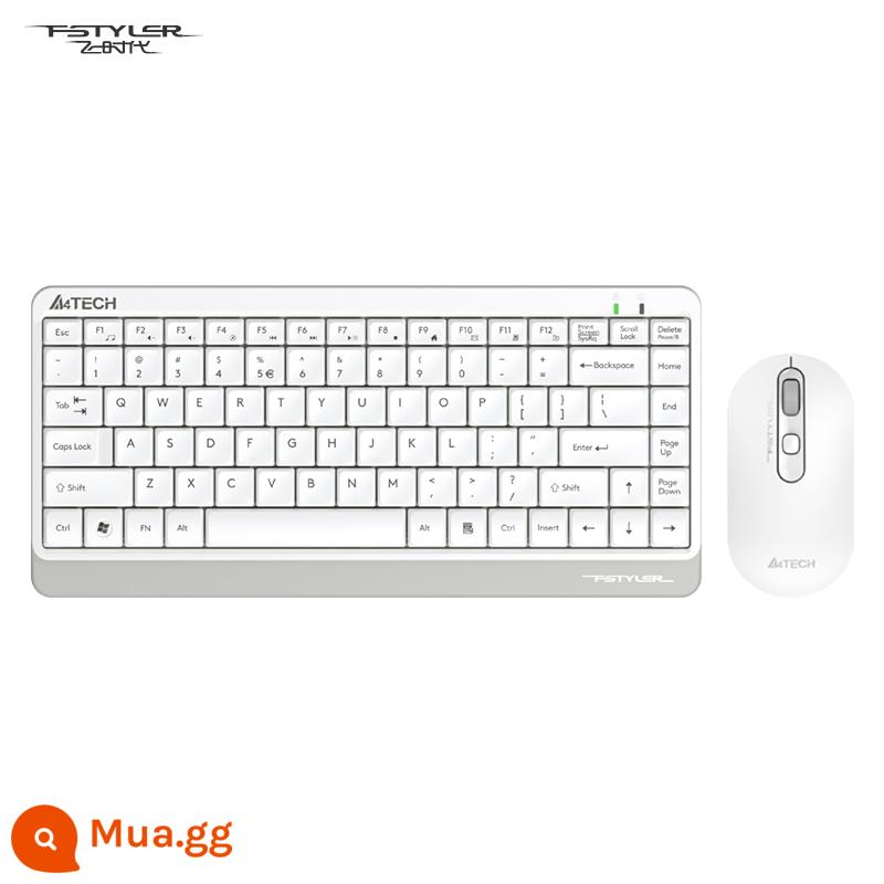 Shuangfeiyan FG1120 bàn phím chuột không dây nhóm di động máy tính xách tay văn phòng tại nhà USB máy tính để bàn - Bộ bàn phím và chuột màu ngà