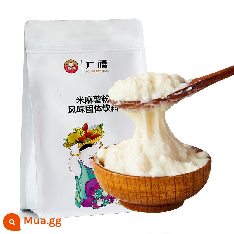 Bột mochi Quảng Tây 1kg gạo nếp nước chấm sữa gạo mochi thương mại bột gạo trộn sẵn bột khoai môn sữa đậu nành trà sữa độc quyền quán - Bột gạo và mochi 1kg