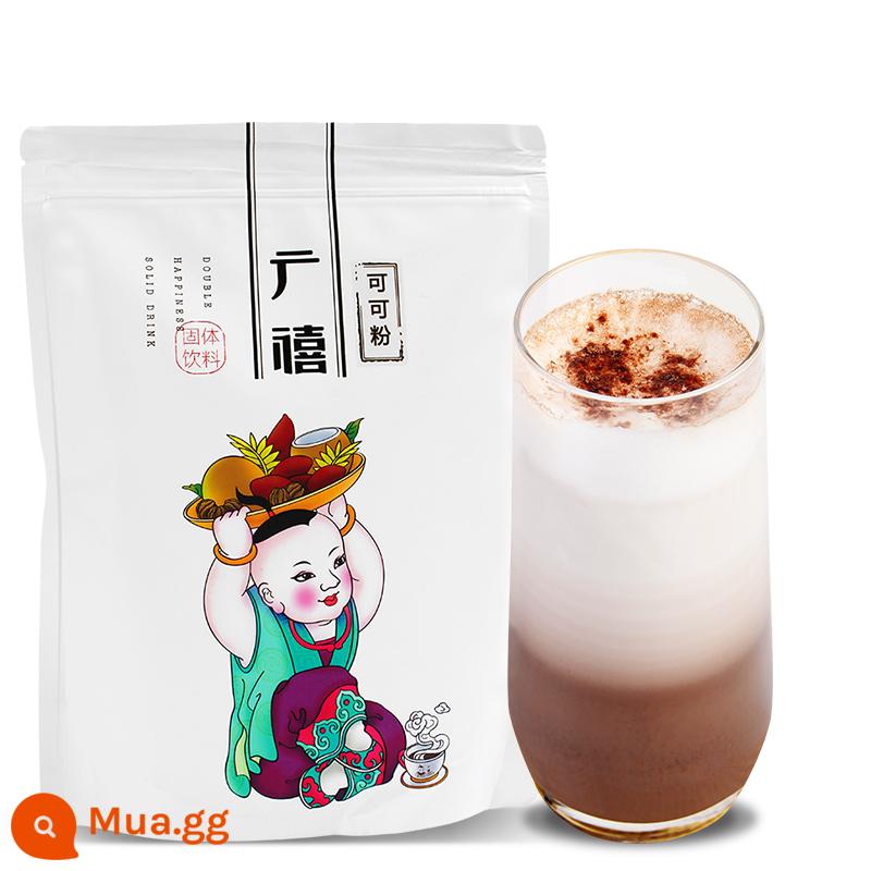 Bột mochi Quảng Tây 1kg gạo nếp nước chấm sữa gạo mochi thương mại bột gạo trộn sẵn bột khoai môn sữa đậu nành trà sữa độc quyền quán - Bột cacao 800g