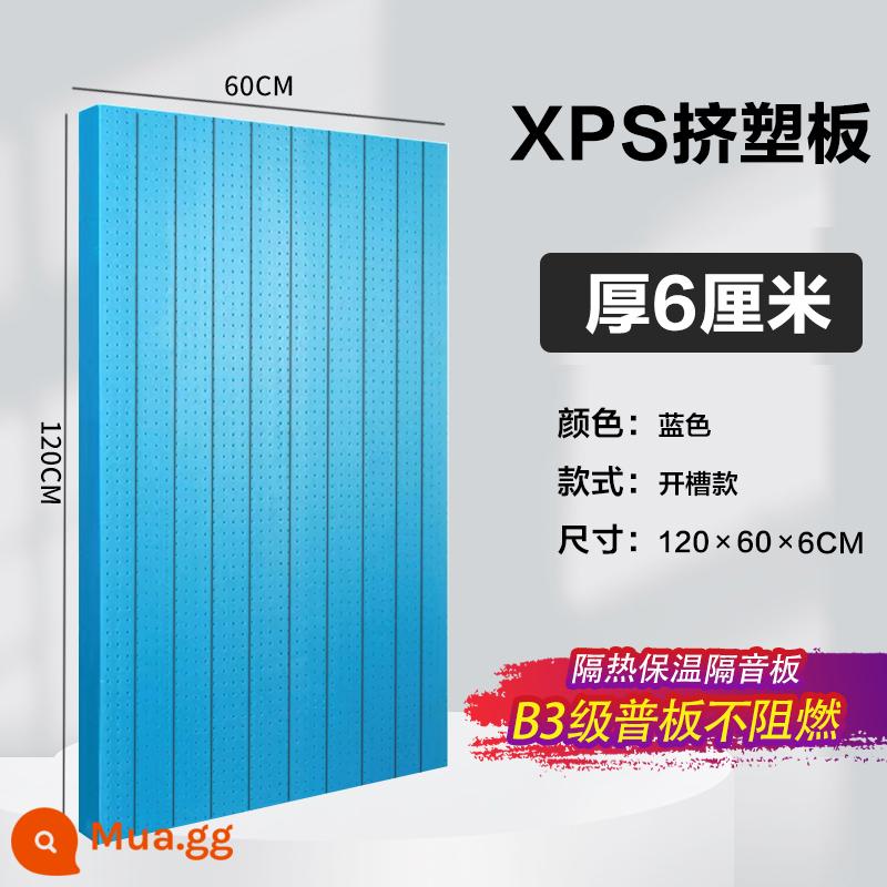 Tiêu chuẩn quốc gia XPS vắt bảng polystyrene B1 -Level FLAME NETARDANT BOODANT VÀ BOLD Tường Mái mật độ cao - Bảng thông thường cấp B3 dày 6cm 5.5[120*60]