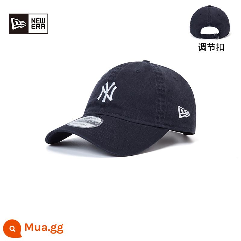 Kỷ Nguyên Mới Yihua Dòng MLB Mùa Xuân Và Mùa Hè Thêu Nhiều Màu Mái Hiên Cong Ny Mũ Bóng Chày Cặp Đôi Áo Chống Nắng Nón Nam Nữ - 13058750 Hải quân/New York Yankees