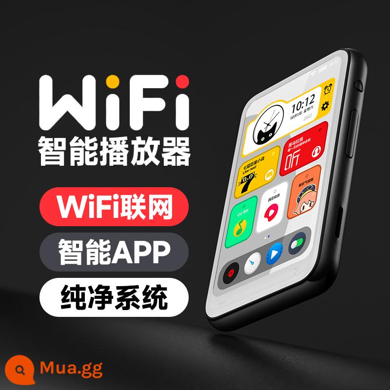 Android mp4wifi Phiên bản sinh viên hỗ trợ Internet mp3 toàn màn hình Trình phát Bluetooth để đọc tiểu thuyết mp6mp7 - Đen [Chức năng WiFi + Bluetooth + tám lõi]