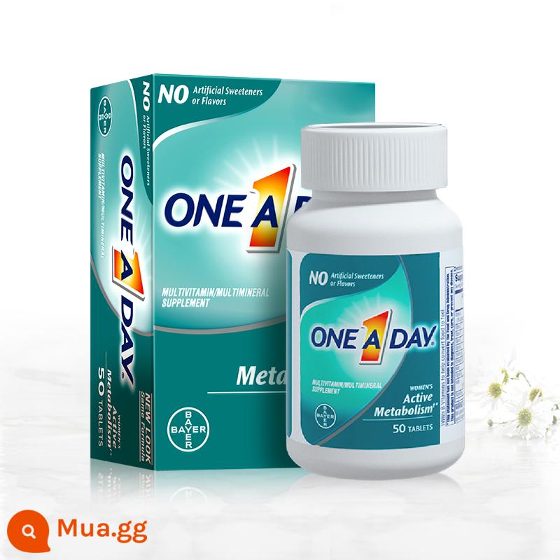 Vitamin tổng hợp cho phụ nữ Bayer Oneaday tăng tốc quá trình đốt cháy động cơ nhỏ b gia đình b2 chứa VC để tăng - sự trao đổi chất